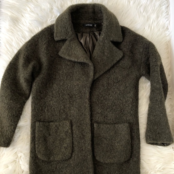 Olive color Glassons Jacket size small - Picture 4 of 14